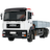 Иконка для wialon от global-trace.ru: КрАЗ-6511В4 с КМУ
