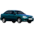 Иконка для wialon от global-trace.ru: Hyundai Accent 1995' hatchback
