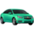 Иконка для wialon от global-trace.ru: Chevrolet Cruze 2008' sedan (10)