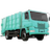Иконка КрАЗ-H12 мусоровоз (6) Иконка для wialon от global-trace.ru: КрАЗ-H12 мусоровоз (6)