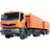 Иконка КрАЗ-6230C4 с прицепом Иконка для wialon от global-trace.ru: КрАЗ-6230C4 с прицепом