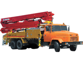 КрАЗ-65053 автобетононасос JXZ 37-4.16HP 300х300 КрАЗ-65053 автобетононасос JXZ 37-4.16HP 300х300