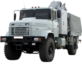 КрАЗ-5233ВЕ с КМУ 300х300